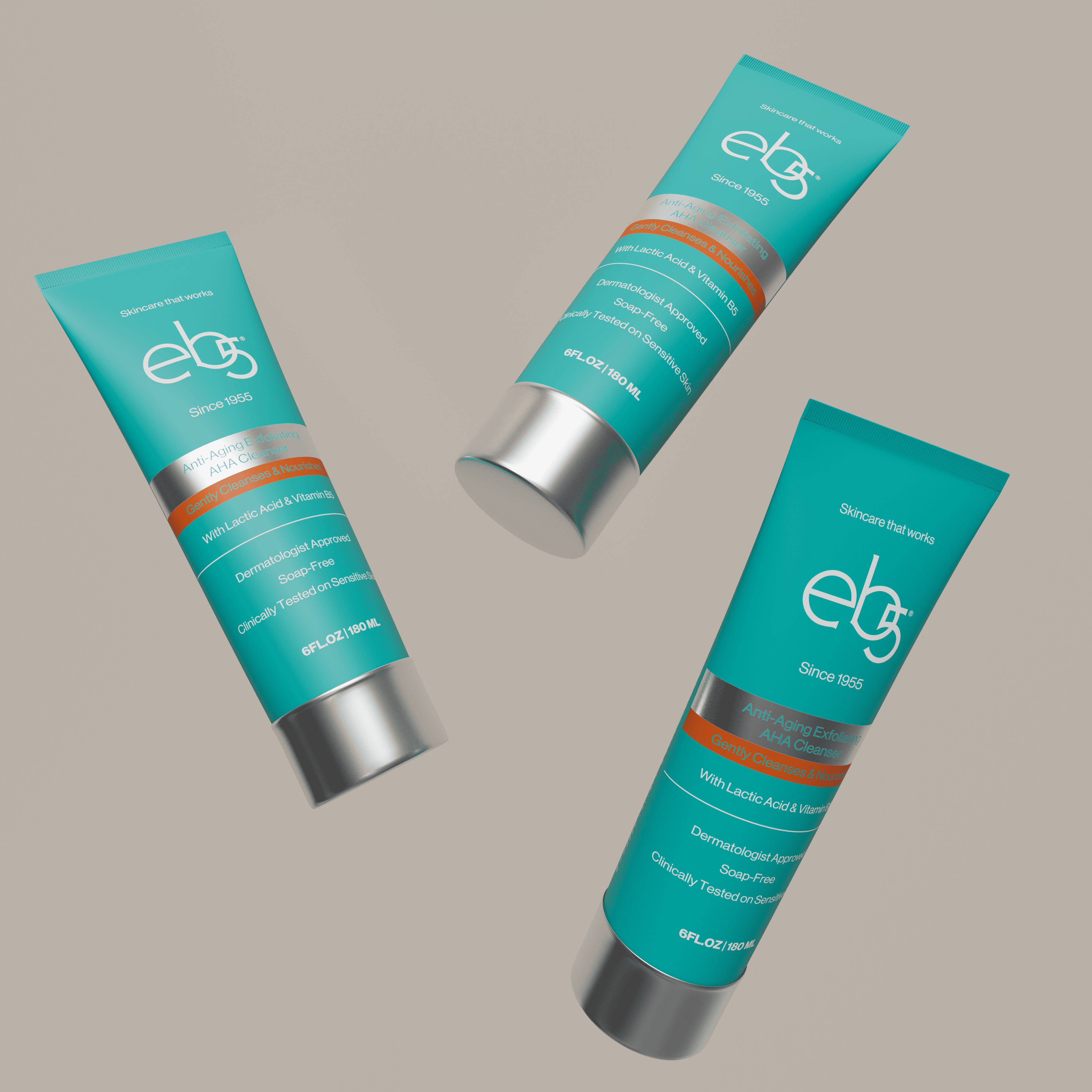 Free Anti Aging Exfoliating AHA Face Cleanser